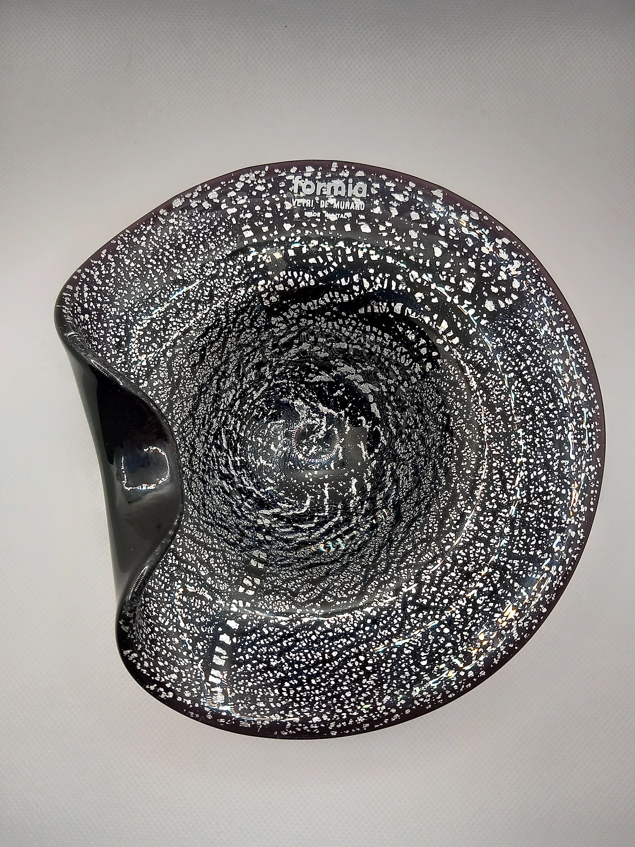 Murano glass ashtray by Formia, 1960s 5