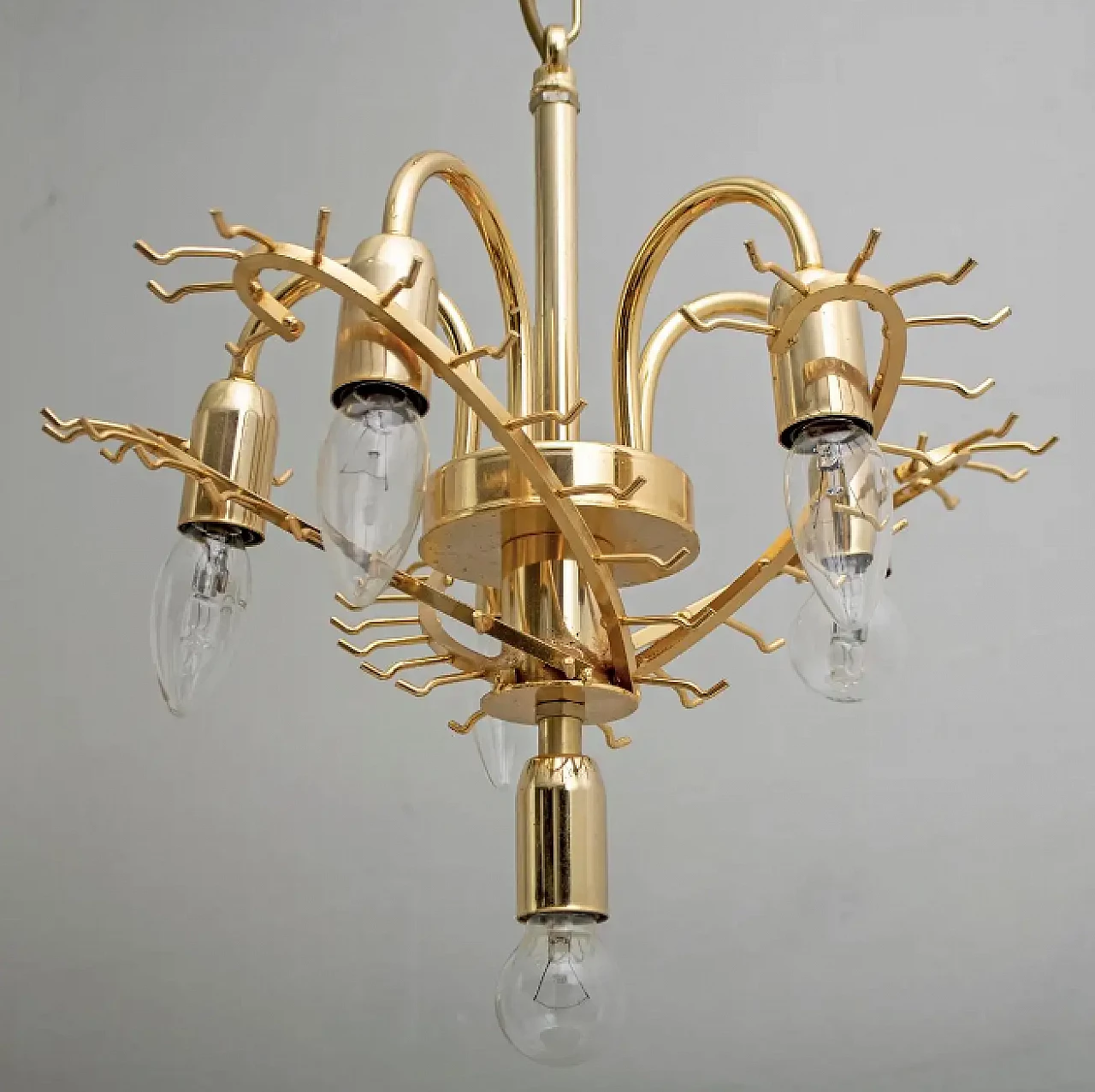 Quadriedri Murano crystal chandelier, 1970s 9