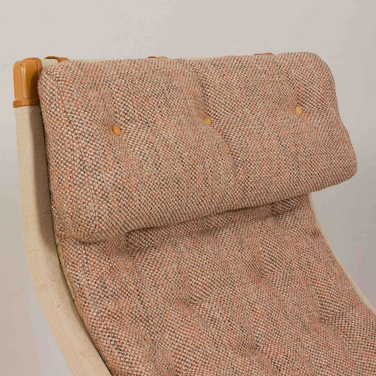 Pernilla armchair with footstool by Bruno Mathsson for Dux, 1960s 9