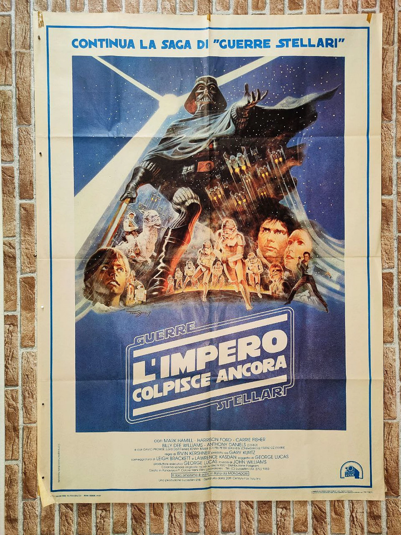 Movie poster for Star Wars - The Empire Strikes Back, 1980 1