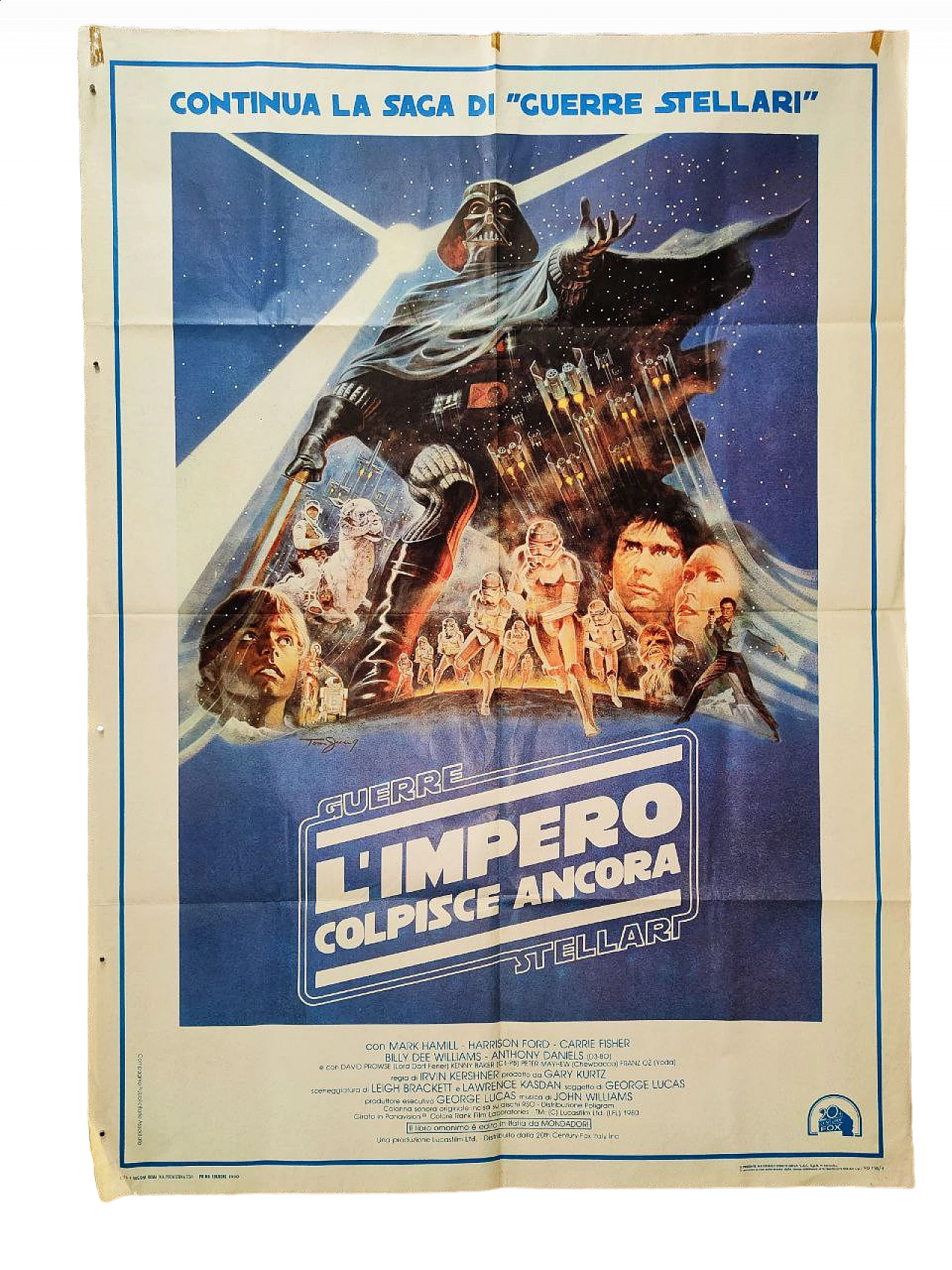 Movie poster for Star Wars - The Empire Strikes Back, 1980 4