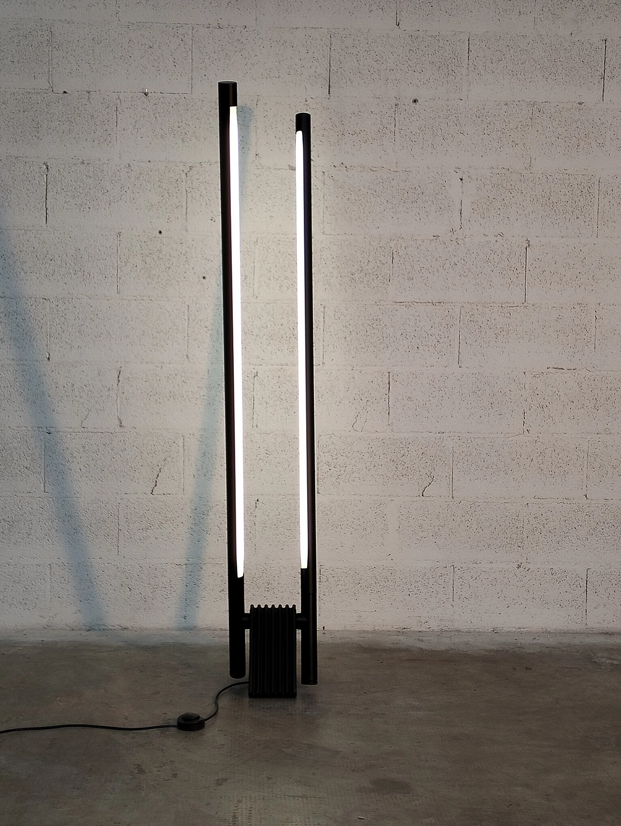 Adjustable Flu System floor lamp by Rodolfo Bonetto for Luci, 1980s 2
