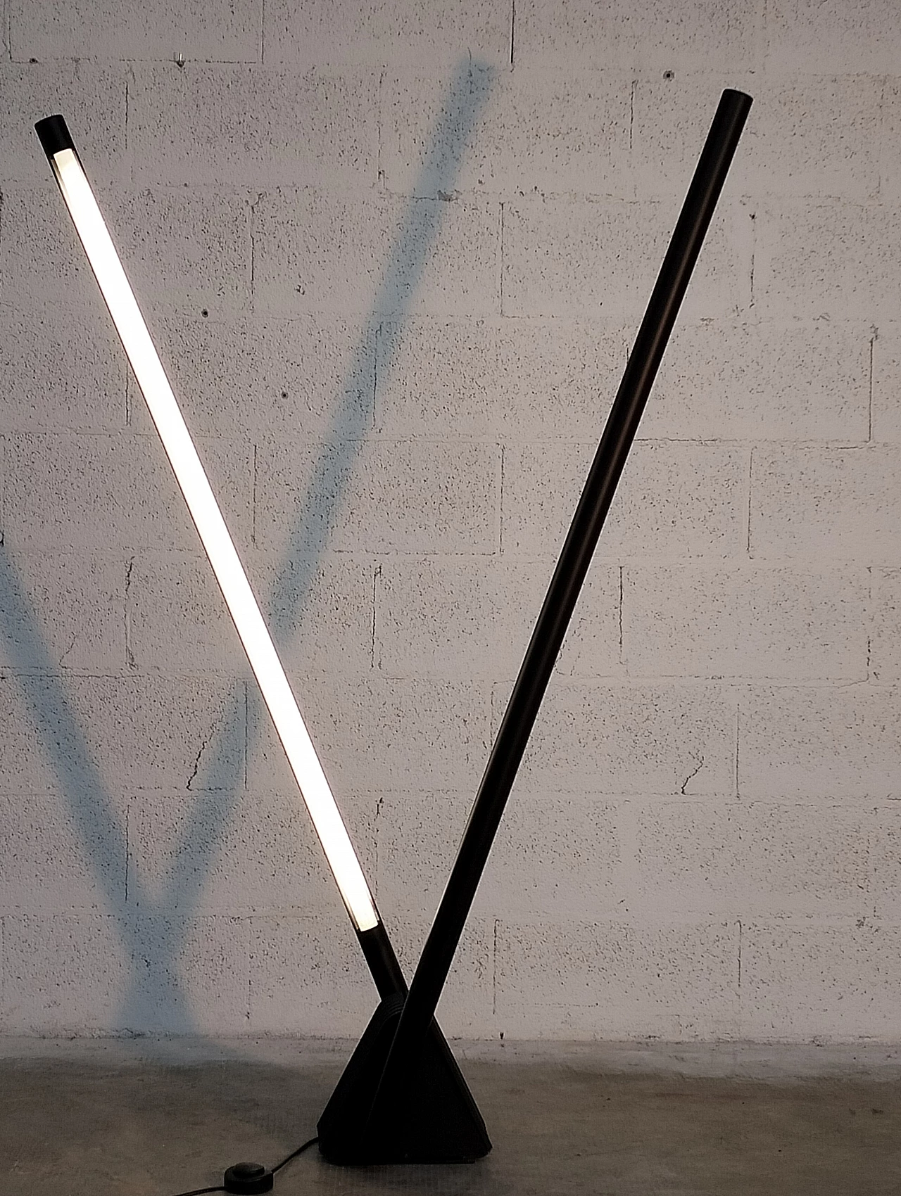 Adjustable Flu System floor lamp by Rodolfo Bonetto for Luci, 1980s 4