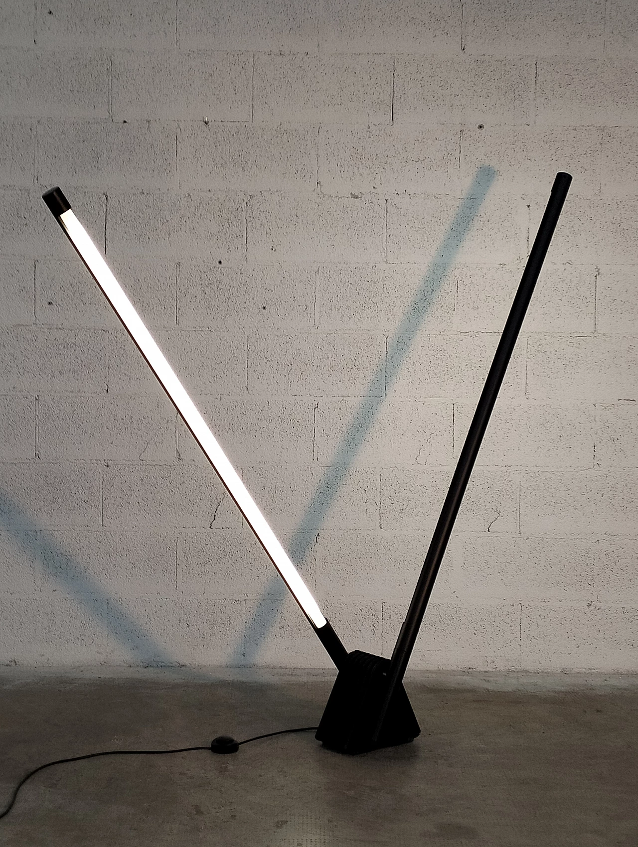 Adjustable Flu System floor lamp by Rodolfo Bonetto for Luci, 1980s 6