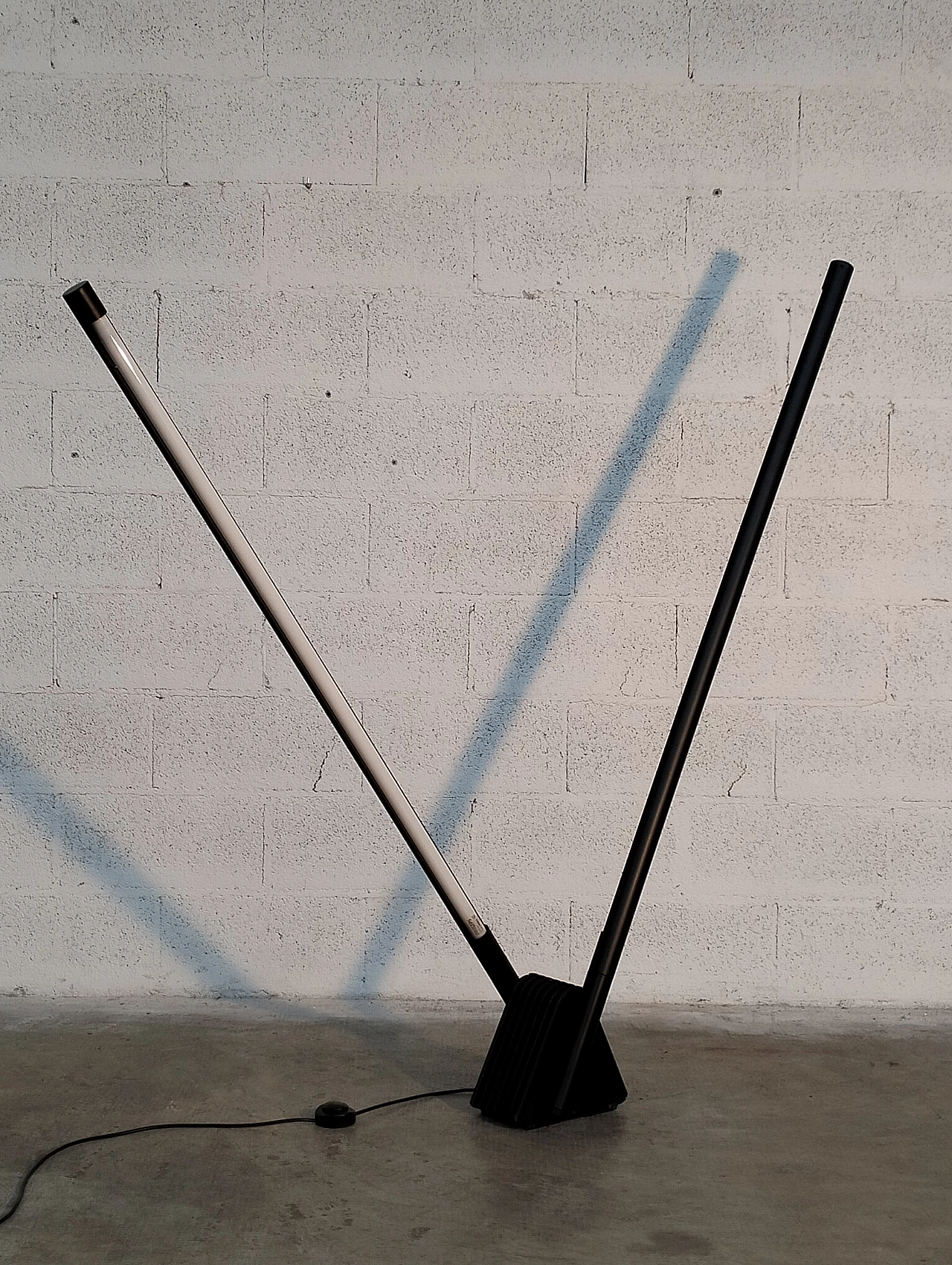 Adjustable Flu System floor lamp by Rodolfo Bonetto for Luci, 1980s 7