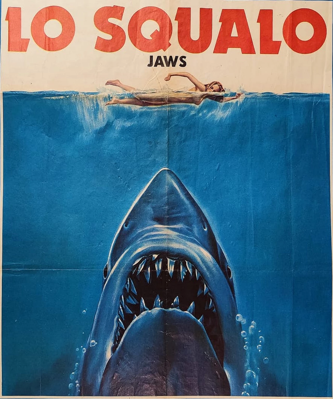 Manifesto cinematografico di Lo squalo, 1975 3