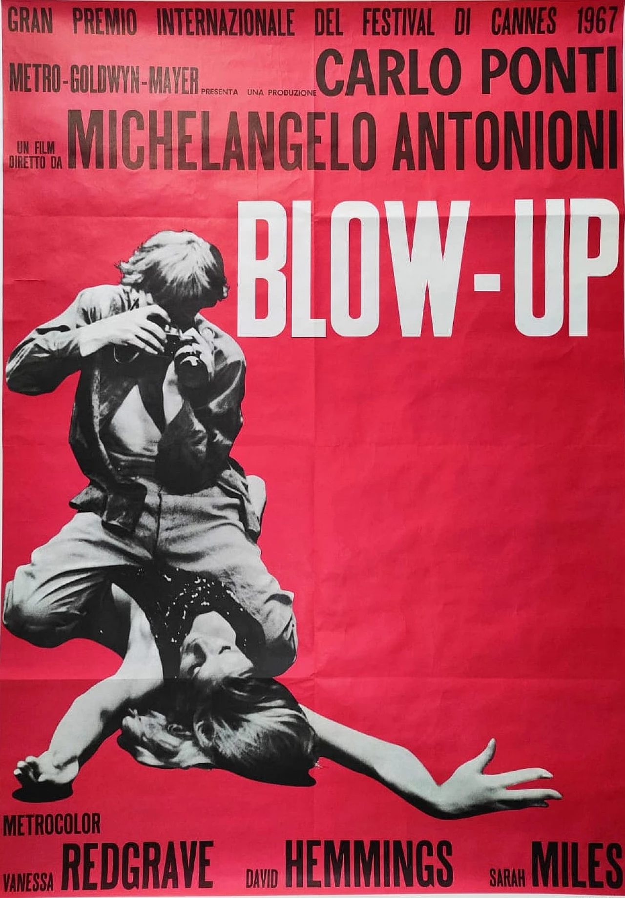 Manifesto cinematografico di Blow-Up, 1966 2