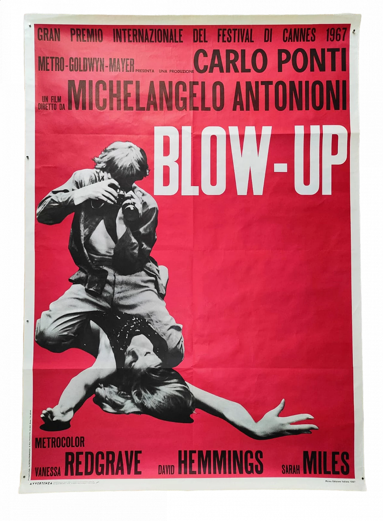 Manifesto cinematografico di Blow-Up, 1966 4