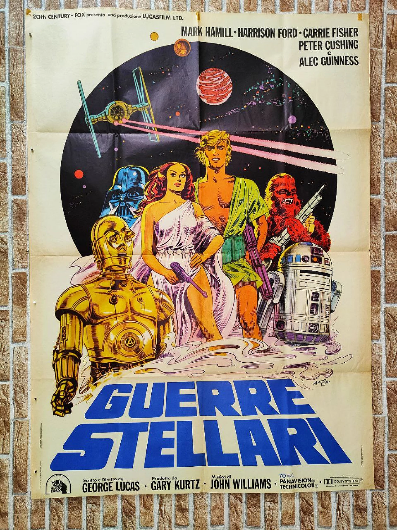 Movie poster for Star Wars, 1977 1