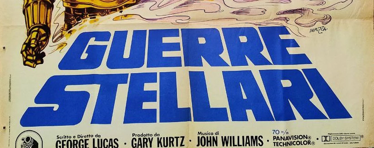 Movie poster for Star Wars, 1977 2