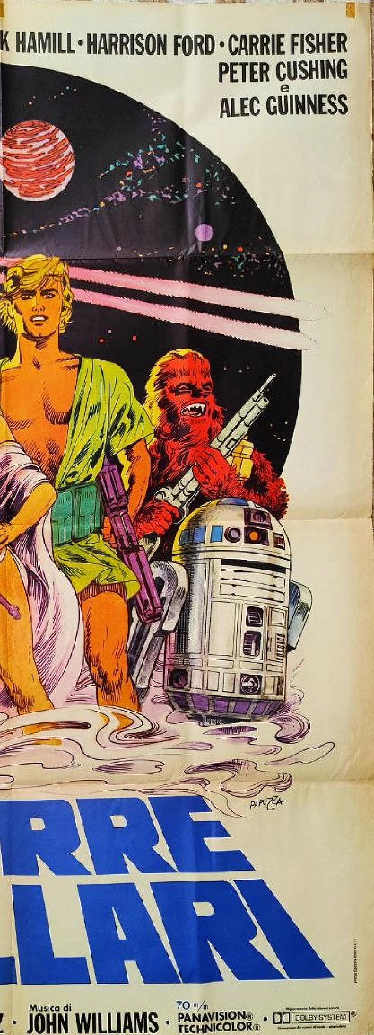 Movie poster for Star Wars, 1977 3