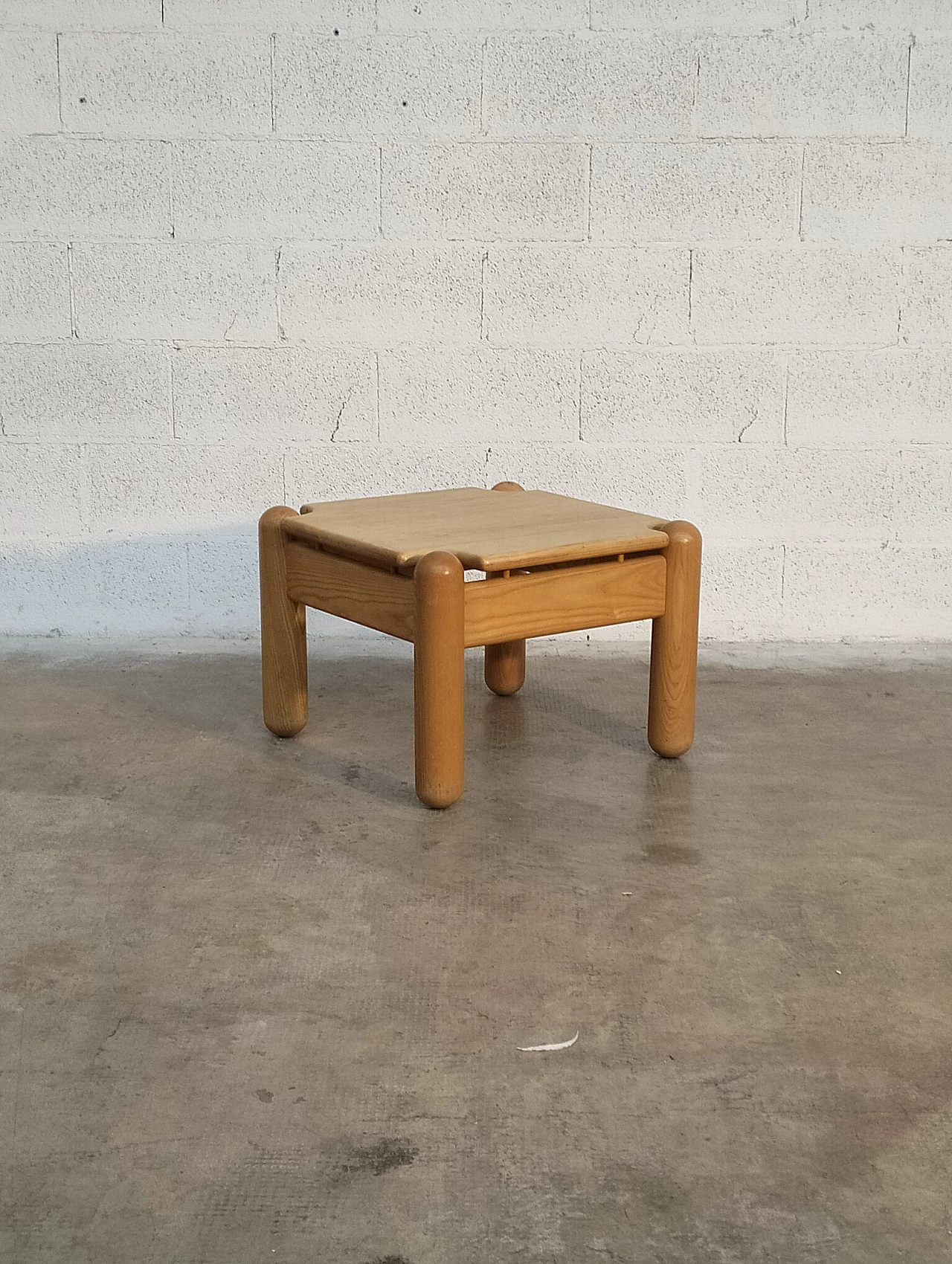 Wooden coffee table by Ilmari Tapiovaara for Fratelli Montina, 1970s 2