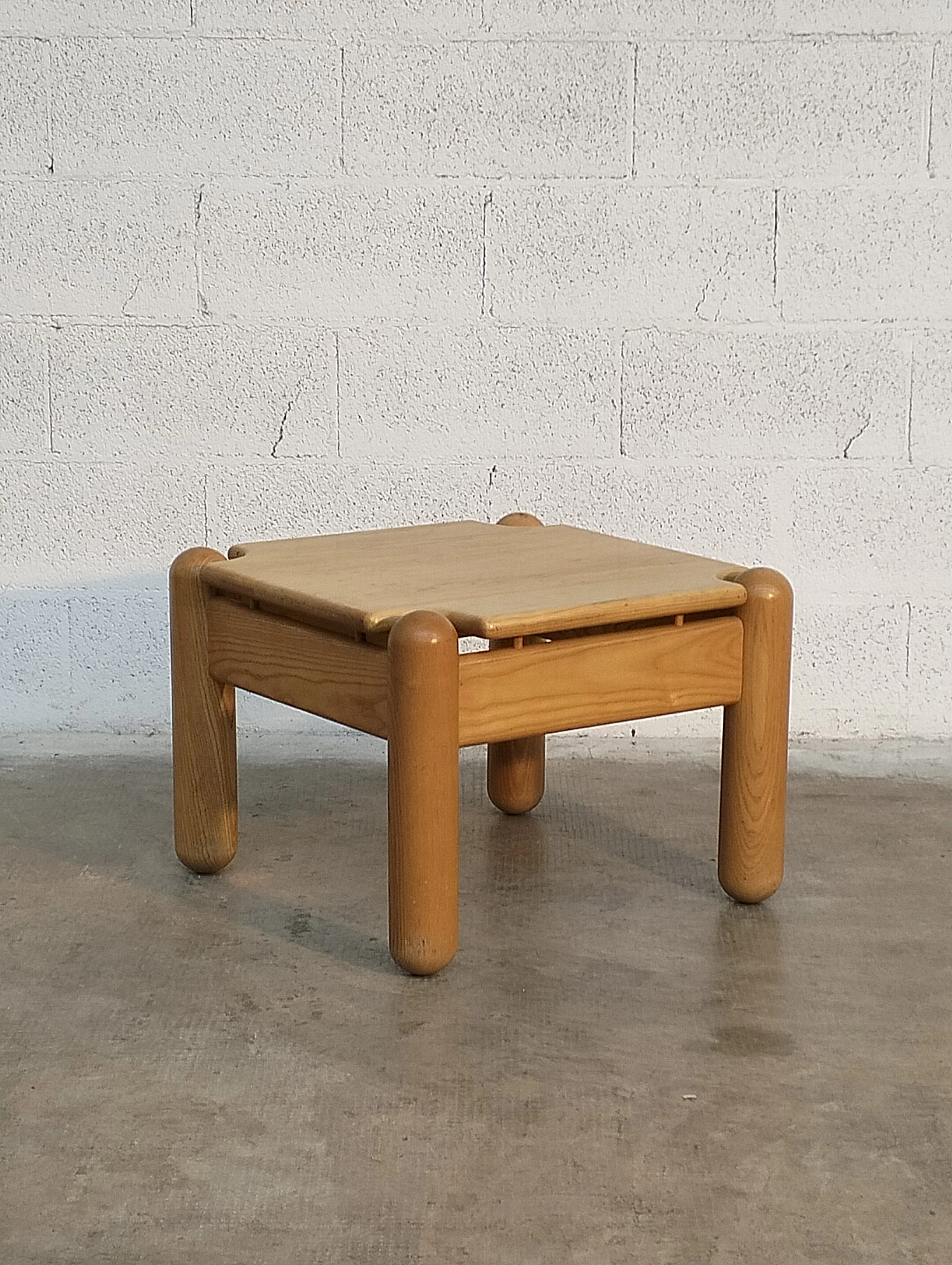 Wooden coffee table by Ilmari Tapiovaara for Fratelli Montina, 1970s 3