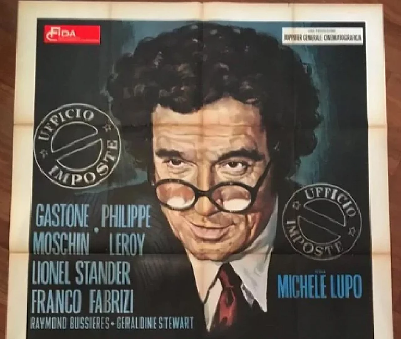 Manifesto cinematografico di Stanza 17-17, Palazzo delle Tasse, Ufficio Imposte, 1971 2