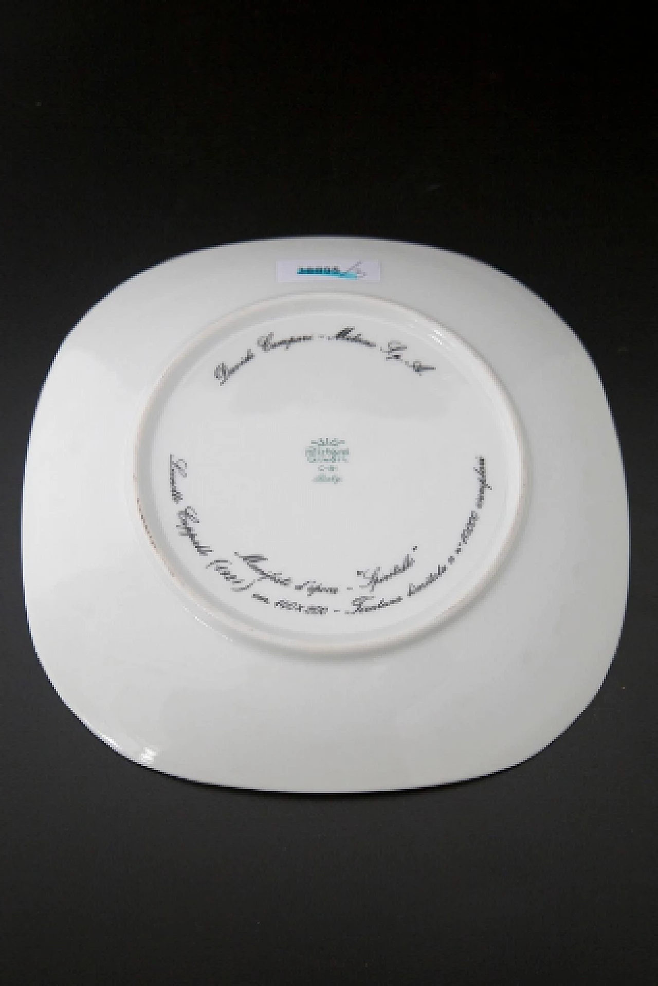 3 Ceramic advertising plates by Richard Ginori for Davide Campari 6