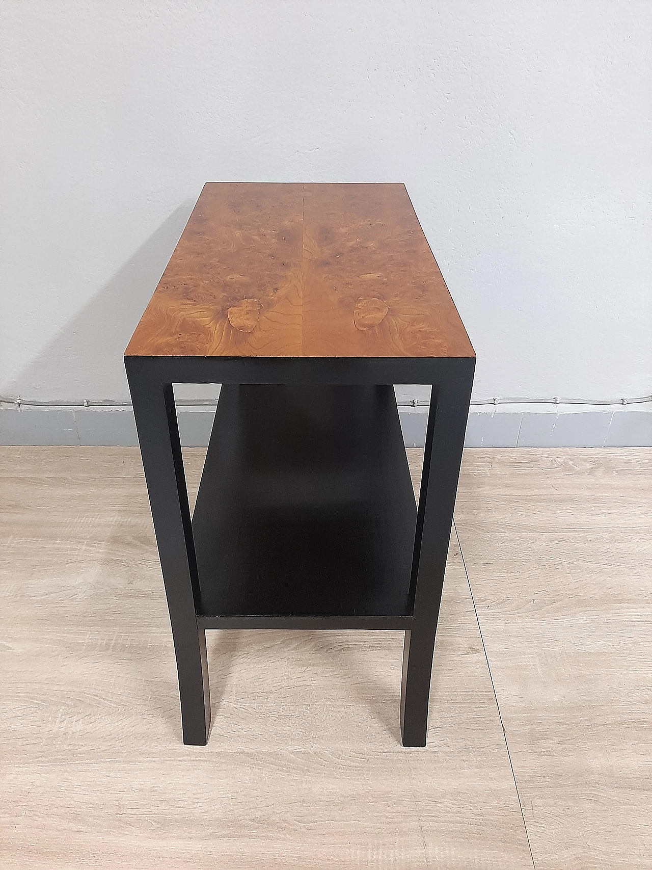 Art Deco coffee table with magazine shelf, 1950s 4