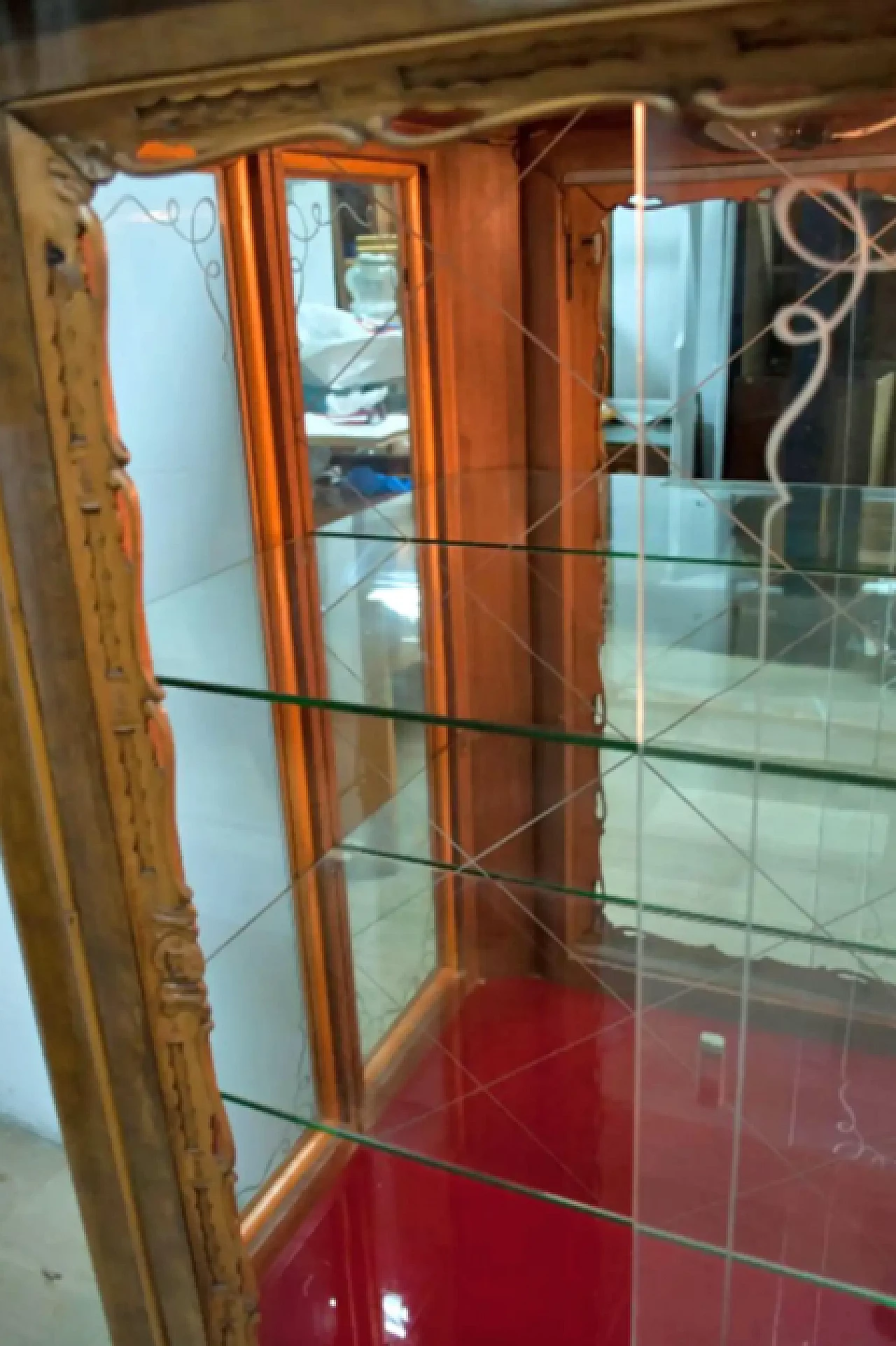 Mobile da bar in legno di noce, anni '40 7