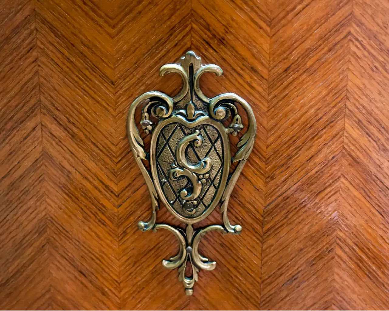 Mobiletto da bar in noce di Leopoldo Malberti, anni '50 4