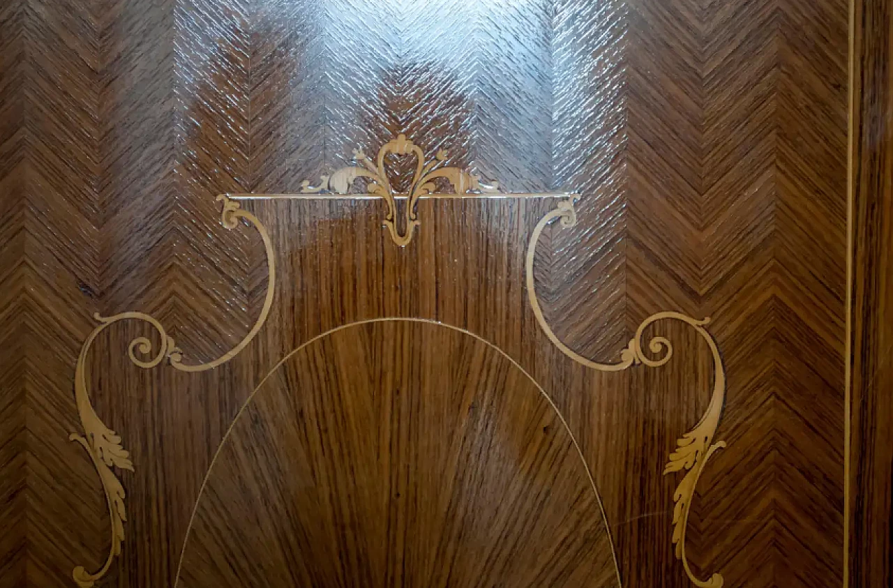 Mobiletto da bar in noce di Leopoldo Malberti, anni '50 5