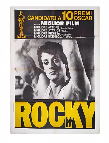 Rocky, original film poster, 1970s