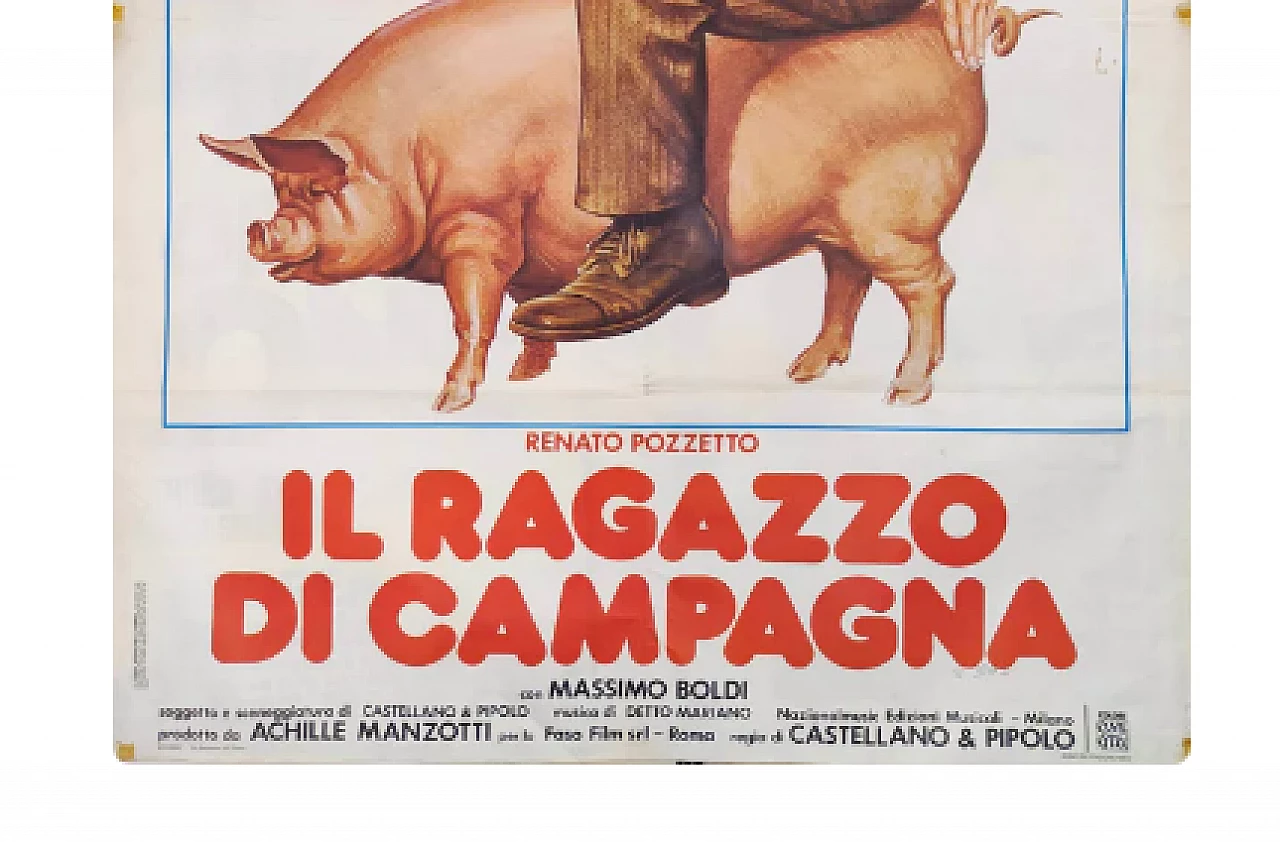 Il ragazzo di campagna film poster, 1984 3