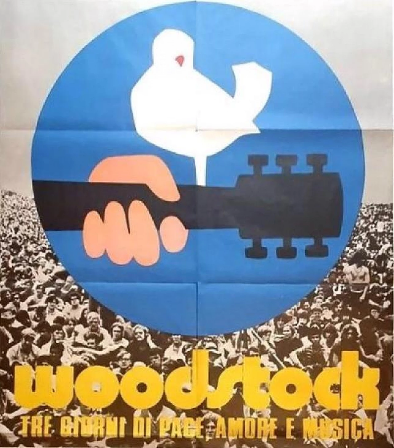 Woodstock film poster, 1969 3