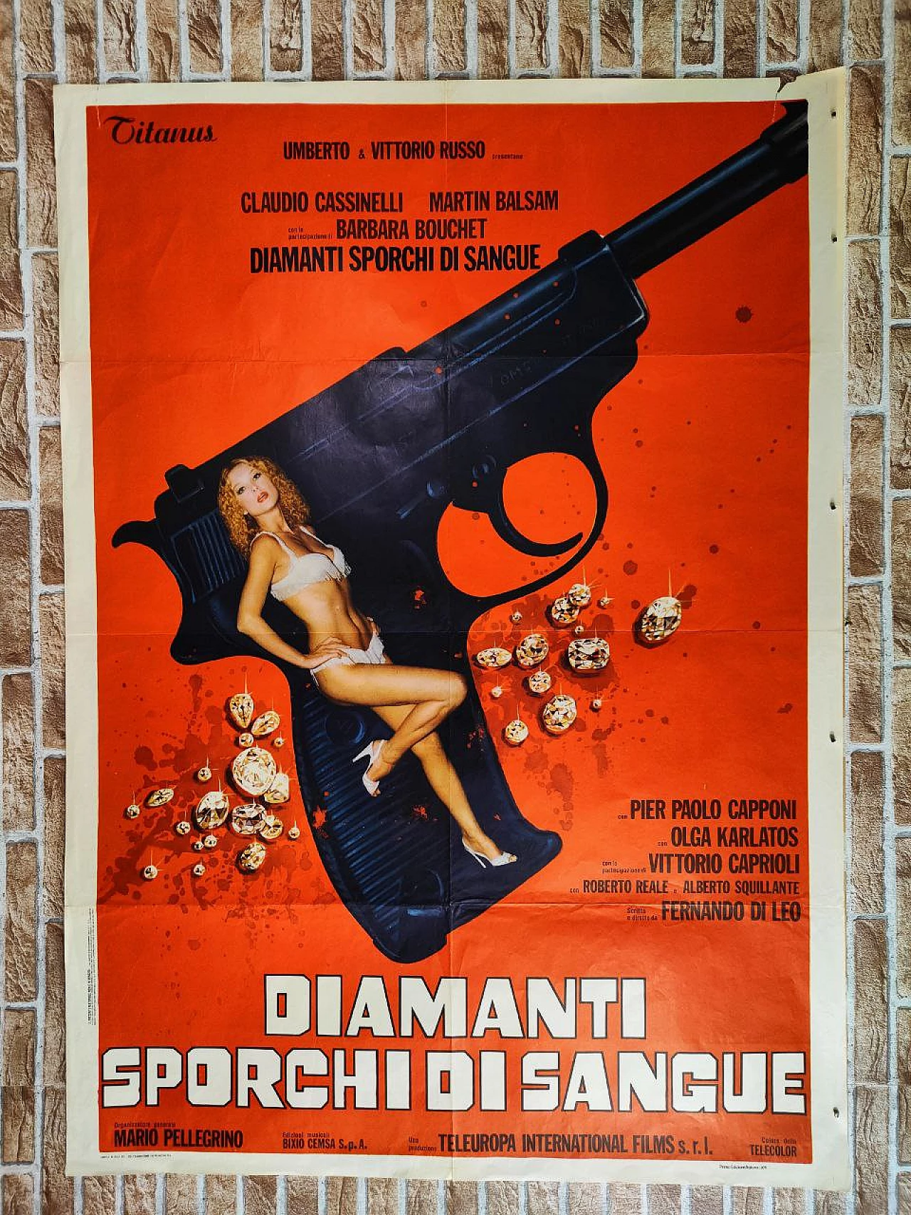 Film poster for Diamanti sporchi di sangue, 1977 2