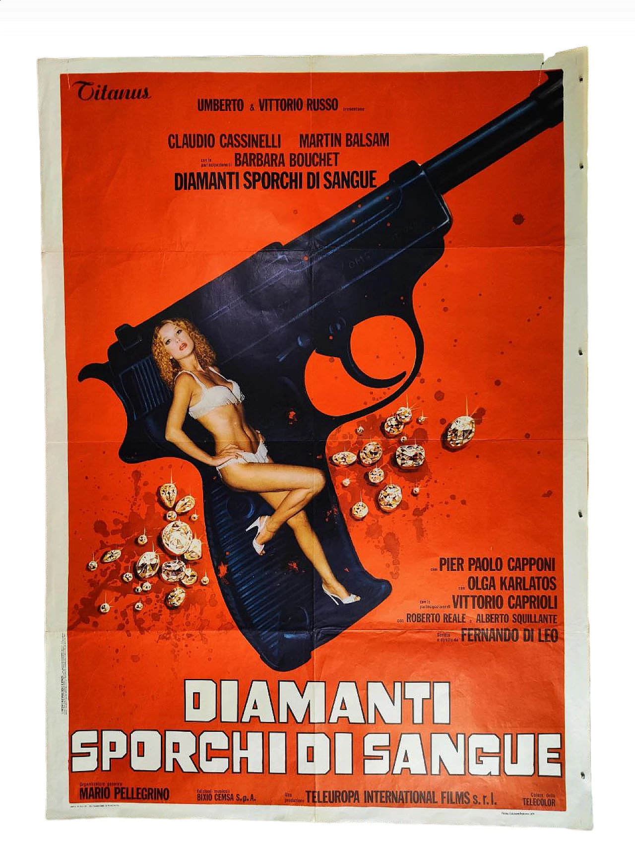 Film poster for Diamanti sporchi di sangue, 1977 4