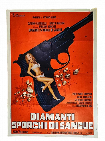 Film poster for Diamanti sporchi di sangue, 1977