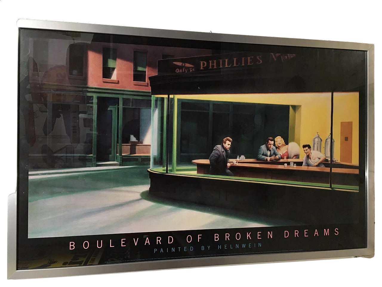 Framed Boulevard of Broken Dreams poster, 1987 4