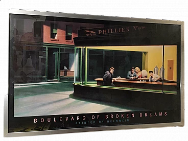 Framed Boulevard of Broken Dreams poster, 1987