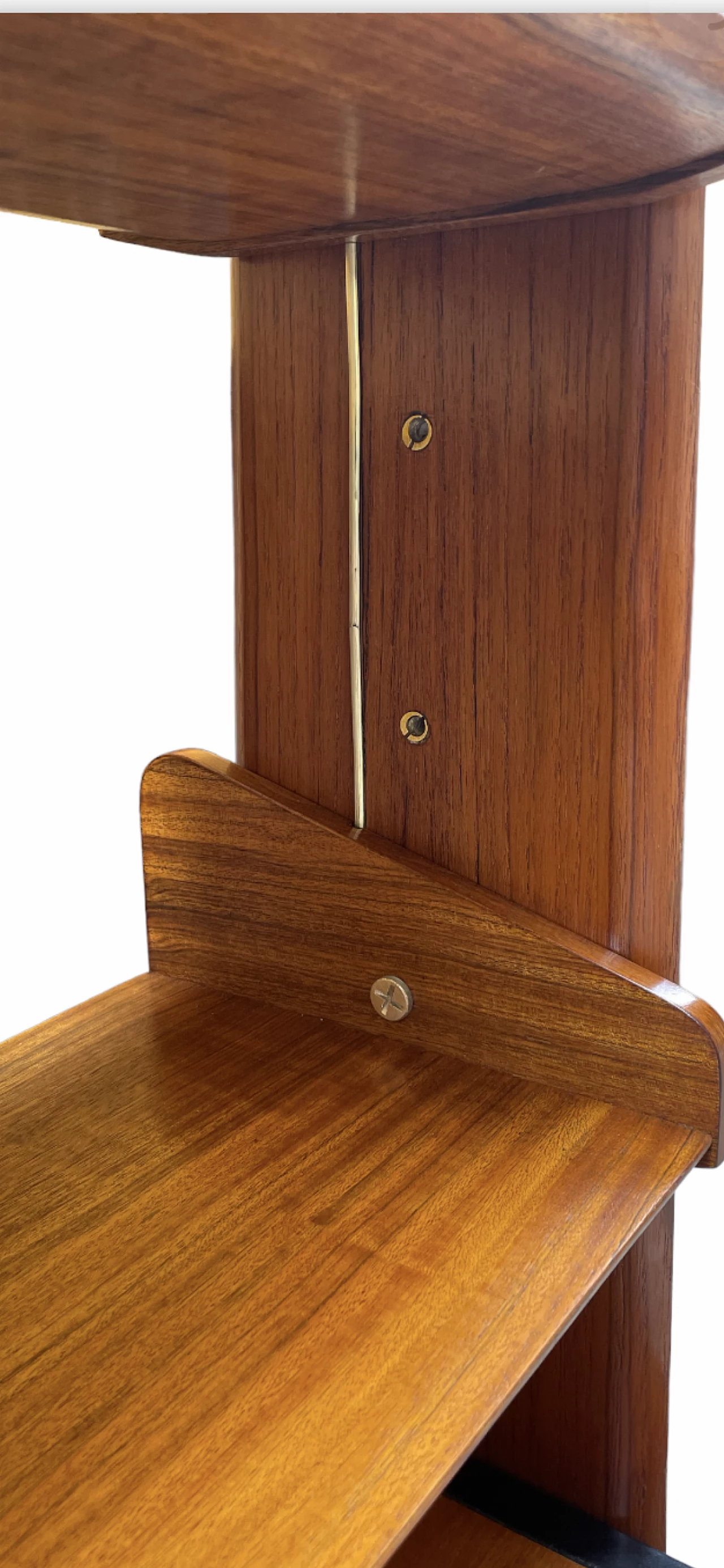 Teak bookcase attributed to Vittorio Dassi, 1960s 3