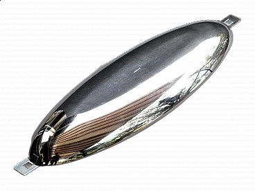 Stainless steel fish kettle by Roberto Sambonet for Sambonet, 1950s