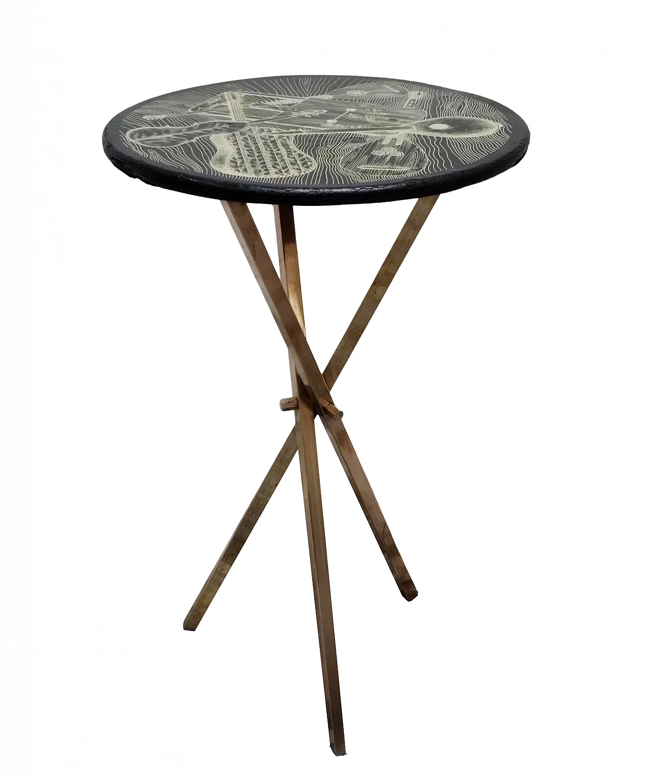 Tavolino Strumenti Musicali di Piero Fornasetti, anni '60 1
