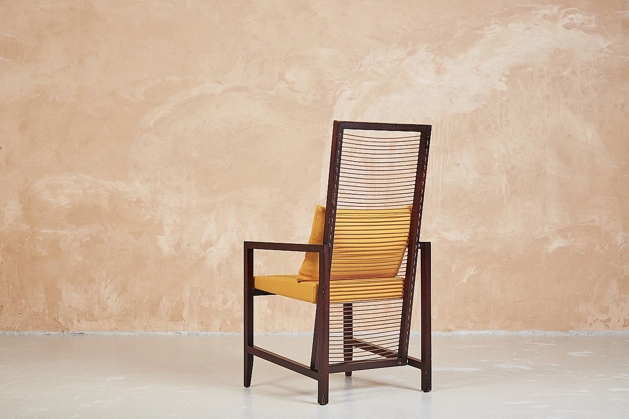 4 Astoria armchairs by Franco Bizzozzero for Bonacina 13