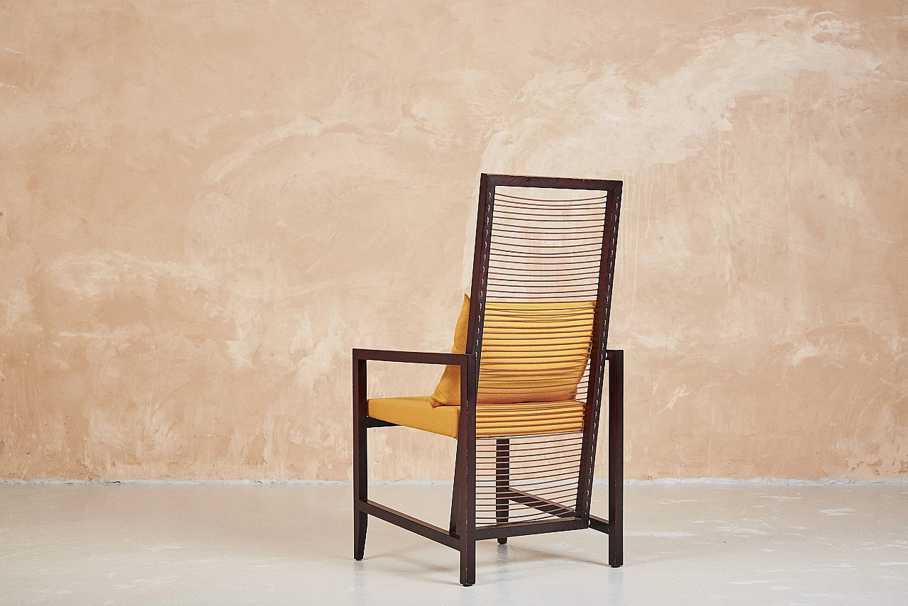 4 Astoria armchairs by Franco Bizzozzero for Bonacina 17