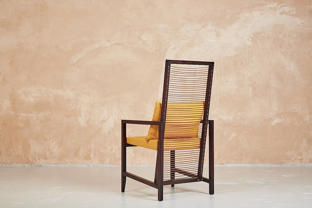 4 Astoria armchairs by Franco Bizzozzero for Bonacina 19