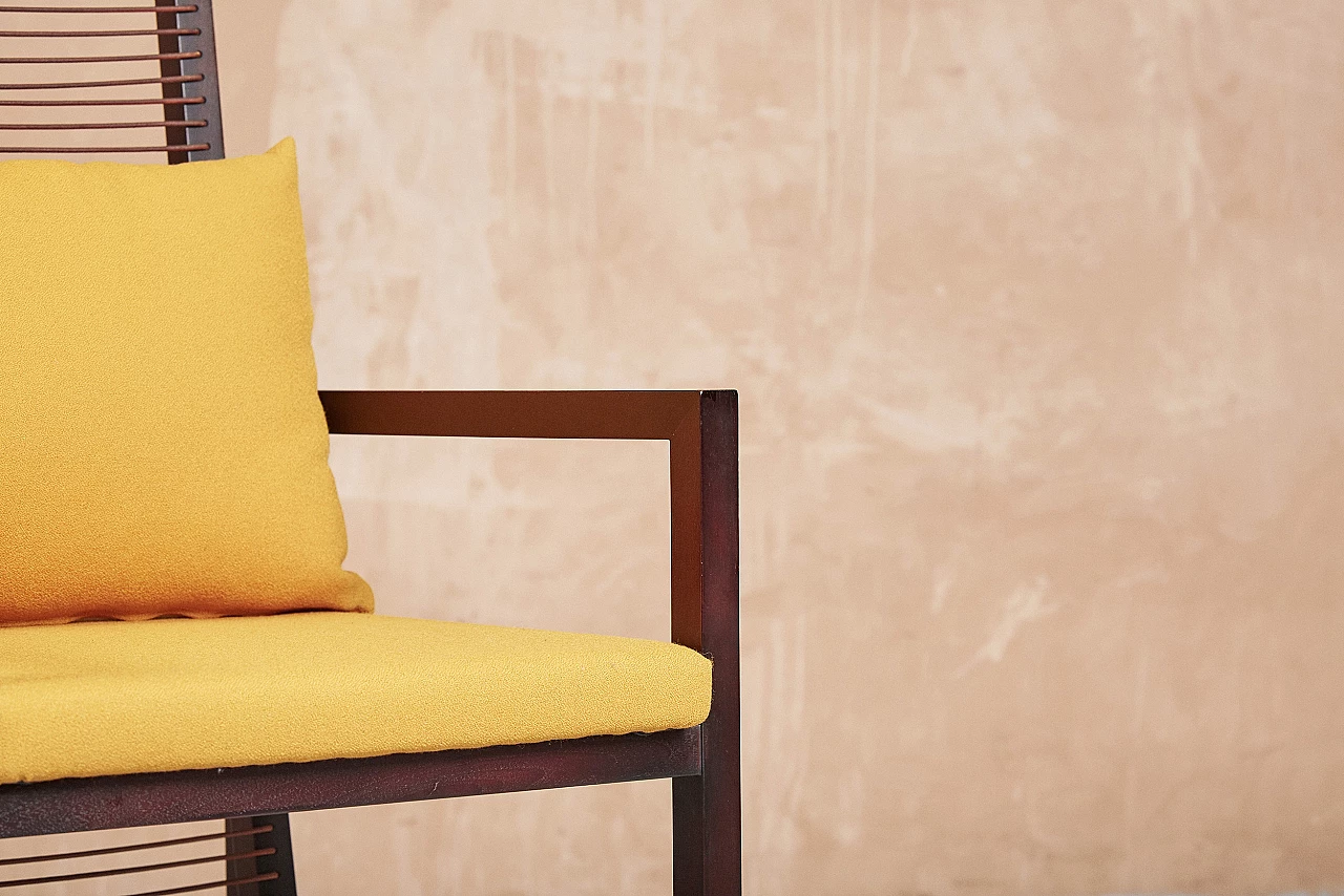 4 Astoria armchairs by Franco Bizzozzero for Bonacina 21