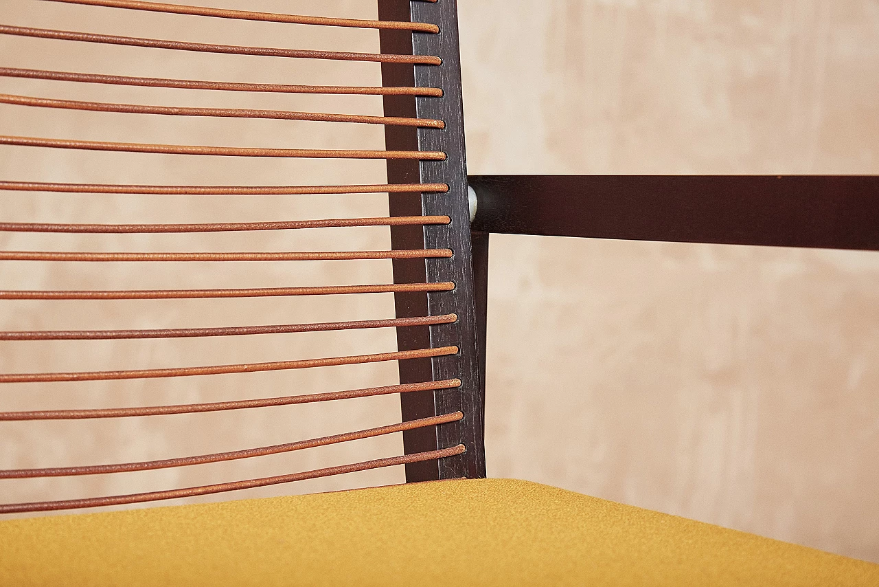 4 Astoria armchairs by Franco Bizzozzero for Bonacina 22