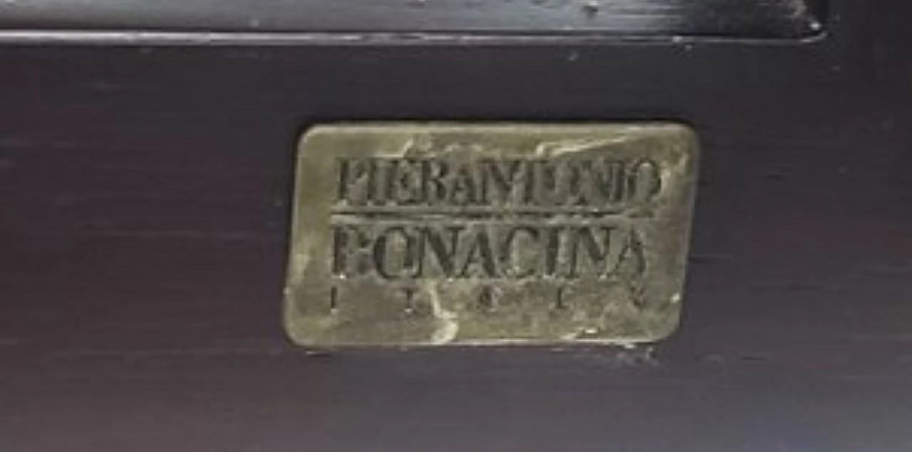 4 Astoria armchairs by Franco Bizzozzero for Bonacina 34