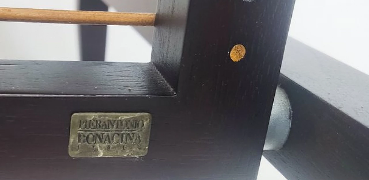 4 Astoria armchairs by Franco Bizzozzero for Bonacina 35