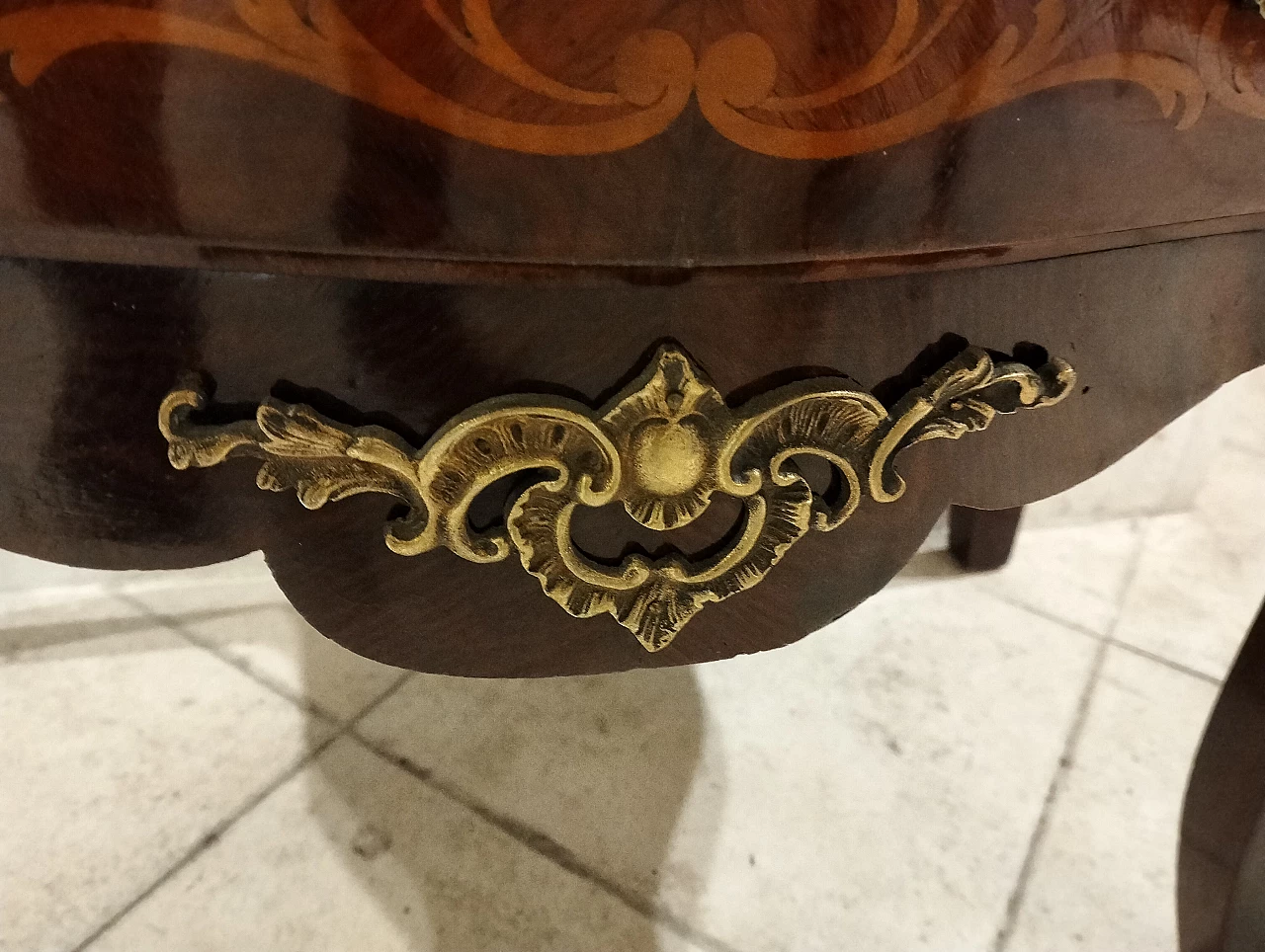 Cassettiera Luigi XVI con piano in marmo Rosso Francia, '700 3