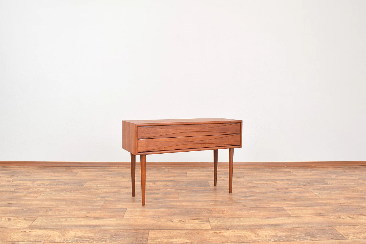 Triennale teak chest of drawers by Arne Vodder for Sibast, 1950s 1