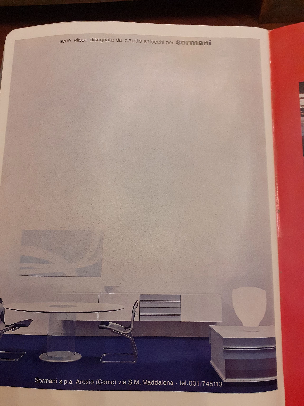 Elisse table lamp in white glass by Claudio Salocchi for Sormani, 1960s 3