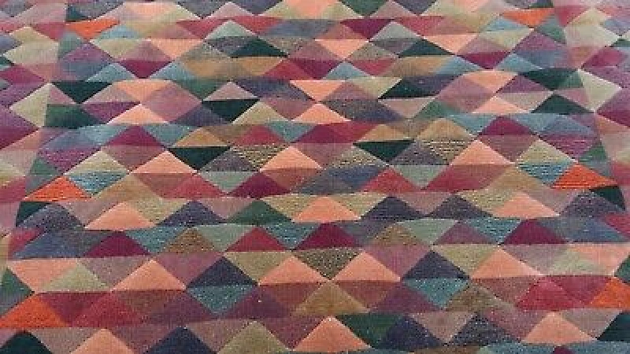 Tappeto quadrato Luxor in lana vergine di Missoni per T&J Vestor, anni '80 5