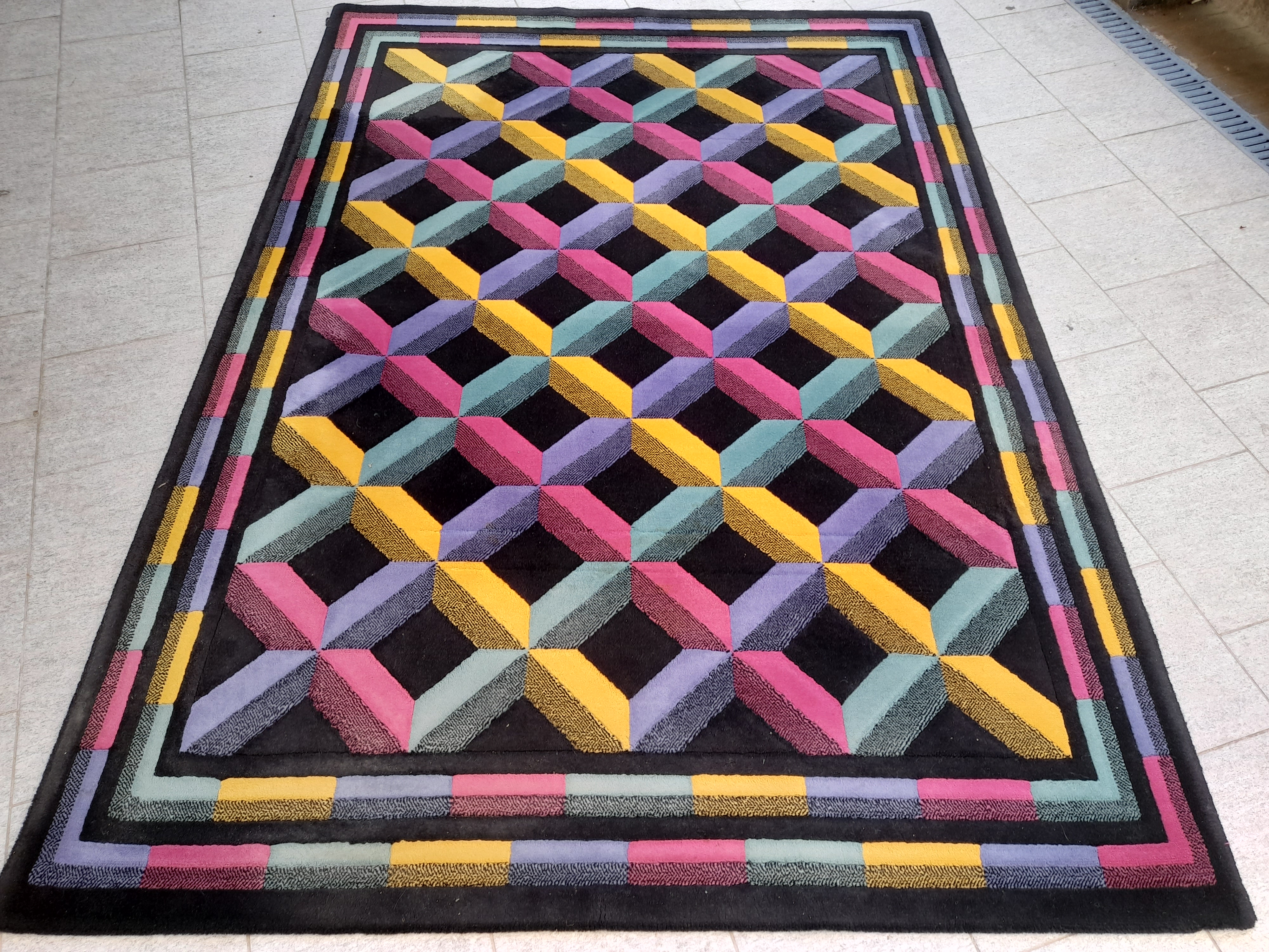 Optic rug by Missoni for T&J Vestor, 1980s | intOndo