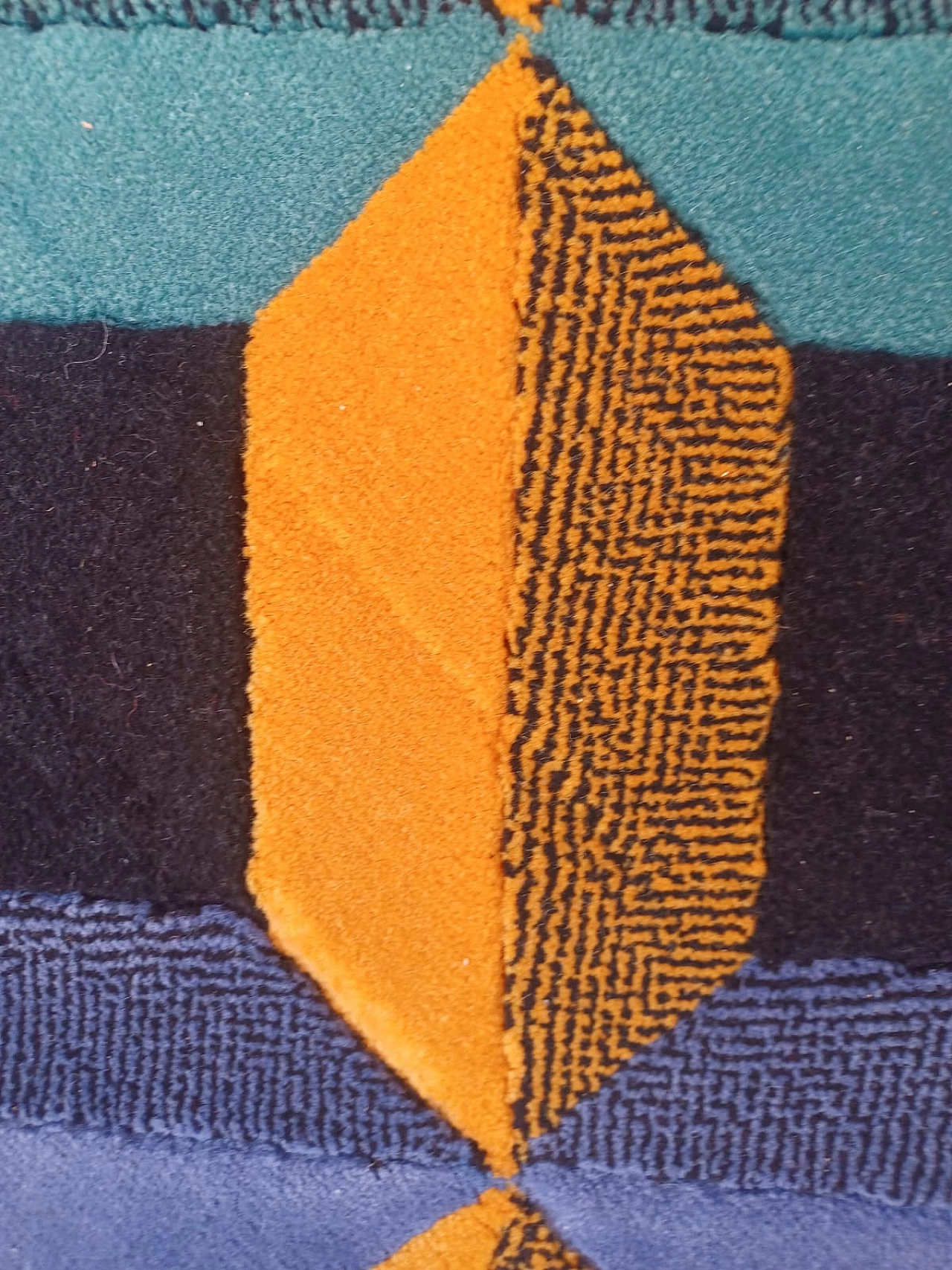 Tappeto Optic di Missoni per T&J Vestor, anni '80 2