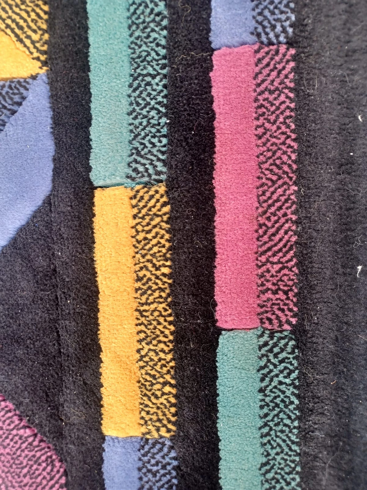 Tappeto Optic di Missoni per T&J Vestor, anni '80 5