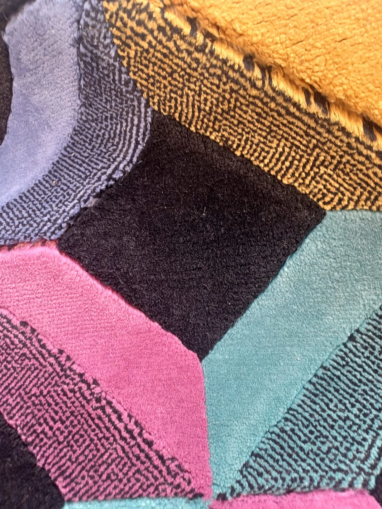 Tappeto Optic di Missoni per T&J Vestor, anni '80 9