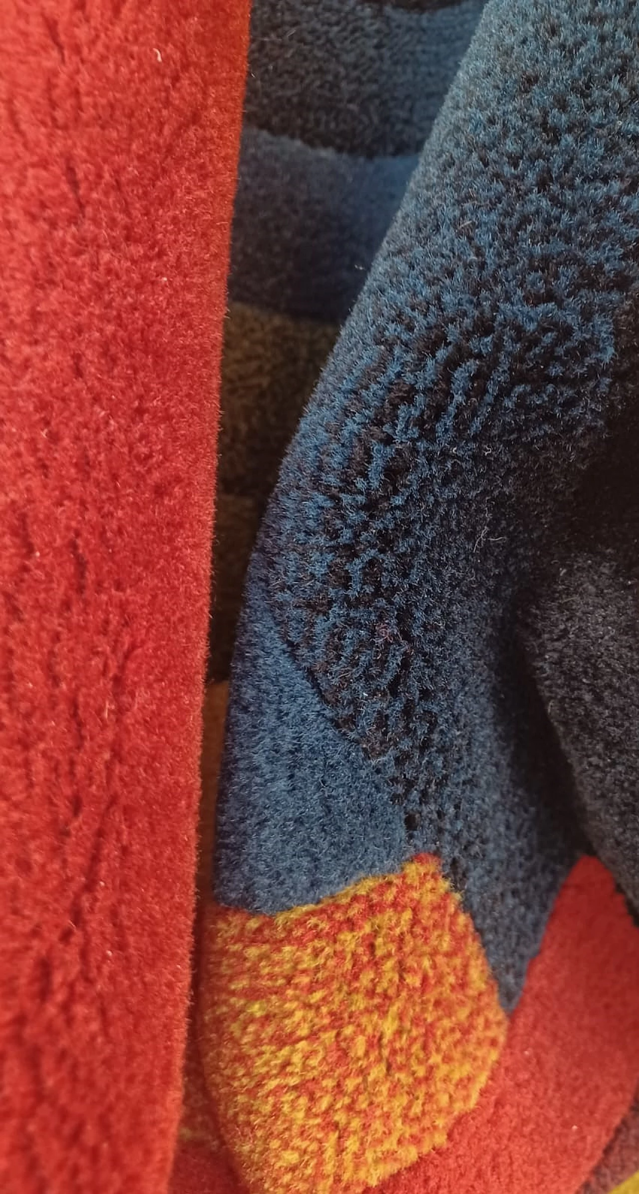 Tappeto Arlecchino in lana vergine di Missoni per T&J Vestor, anni '80 6